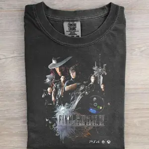 Final Fantasy XV Shirt, Retro Y2K JRPG Game T-Shirt, Vintage FF15 Gaming Tee, Noctis Lucis Caelum Gamer Shirt, Comfort Colors T-Shirt