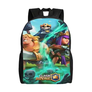 Clash of clans Waterproof All Over Print Backpack 15 Laptop Sleeve Unisex for Teens Adults nstant Hit Gift