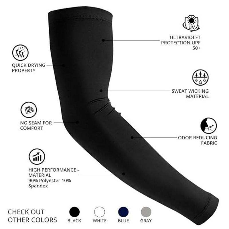 2 Pairs Arm Sleeves Compression UV Protection Cooling Sun Sleeves Tatto Cover Up Baseball Fotball Golf Running Arm Sleeves Elbow Guard ,Workout Sets Women Garden Arm Sleeves with Thumb Hole UPF 50+ Compression Cooling sport gloves Basketball Accessories 2 Pairs Arm Sleeves Compression UV Protection Cooling Sun Sleeves Tatto Cover Up Baseball Fotball Golf Running Arm Sleeves Elbow Guard ,Workout Sets Women Garden Arm Sleeves with Thumb Hole UPF 50+ Compression Cooling sport gloves Basketball Accessories