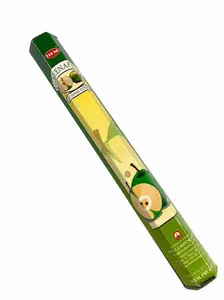 Green Apple Incense Stick - 20 Ct, Natural Ingredients, Ideal for Meditation and Relaxation
