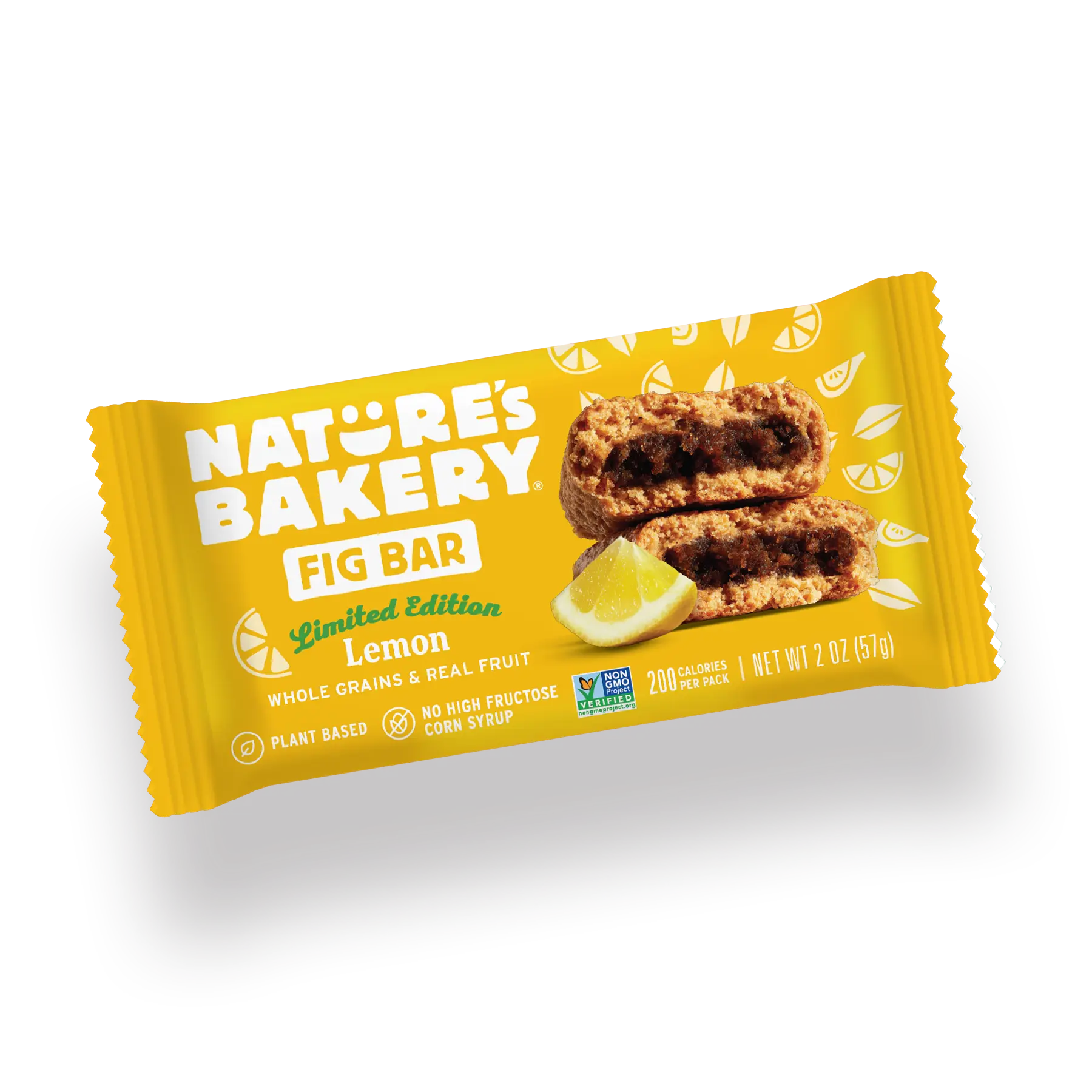 Whole Wheat Fig Bars Lemon 6 Count Box