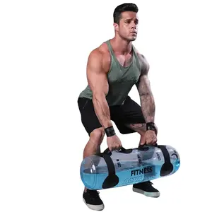 Fitness Aqua Bag Water Power Bags Workout Sandbag Water Home Gym Weightlifting Core Training Bodybuilding Crossfit Exercise Tool