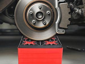 Nilight RV Leveling Blocks 12 Pack Interlocking Design Stabilizer Block Anti-Slip Rubber Covers Customizable Height with Carrying Bag for Rv Camper Travel Trailer