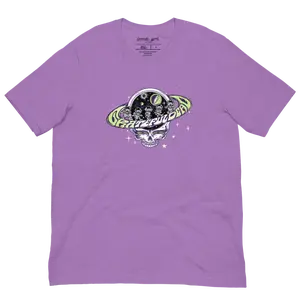Grateful Dead | T-Shirt | Bears in Stealie Planet Purple