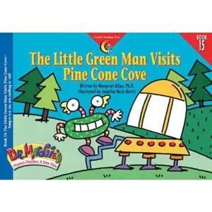 USED Book - The Little Green Man Visits Pine Cone Cove (Dr. Maggie's Phonics Readers Series: a New View, 15) by Margaret Allen (Paperback) - english