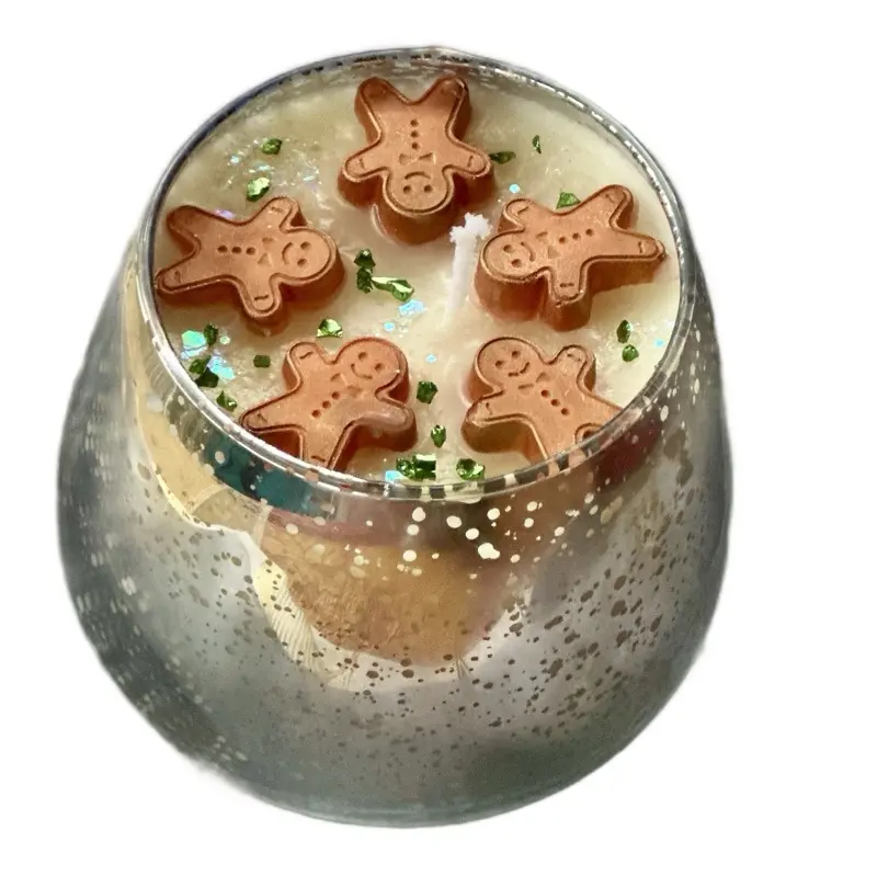Christmas candle soy Christmas gingerbread candle, soy wax candle, gifts for her