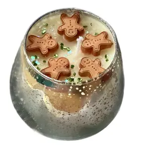 Christmas candle soy Christmas gingerbread candle, soy wax candle, gifts for her
