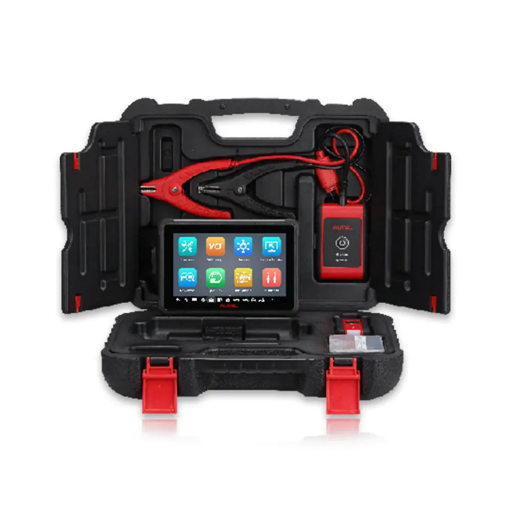 Autel MaxiBAS BT609 Wireless Wi-Fi Automotive Car Battery Tester - 7-Inch Android Touchscreen, Out-of-Vehicle Testing Tool for Car & Motorcycle Repair Diagnostics, Batteries Checks