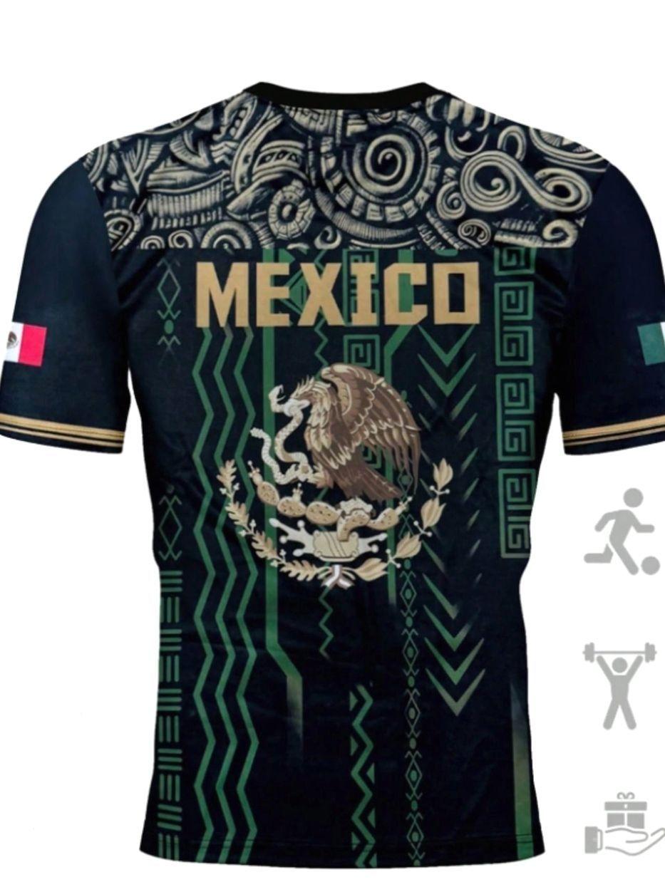 2026 Mexico World Cup Football Jersey, Comfortable Round Neck T-Shirt, Casual Wear for Soccer Games, Training, Fitness, Athletic Activewear, Unisex Gift Choice