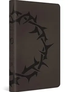 ESV Premium Gift Bible (TruTone, Charcoal, Crown Design)