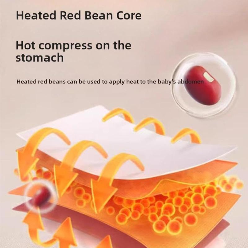 Baby Soothing Palm, Red Bean Stuffed Automatic Baby Patting Hand, Soft Pacifier Toy for Sleep, Newborn Soothing Plush Toy, Gentle Relaxing Patting Motion for Babies & Toddlers