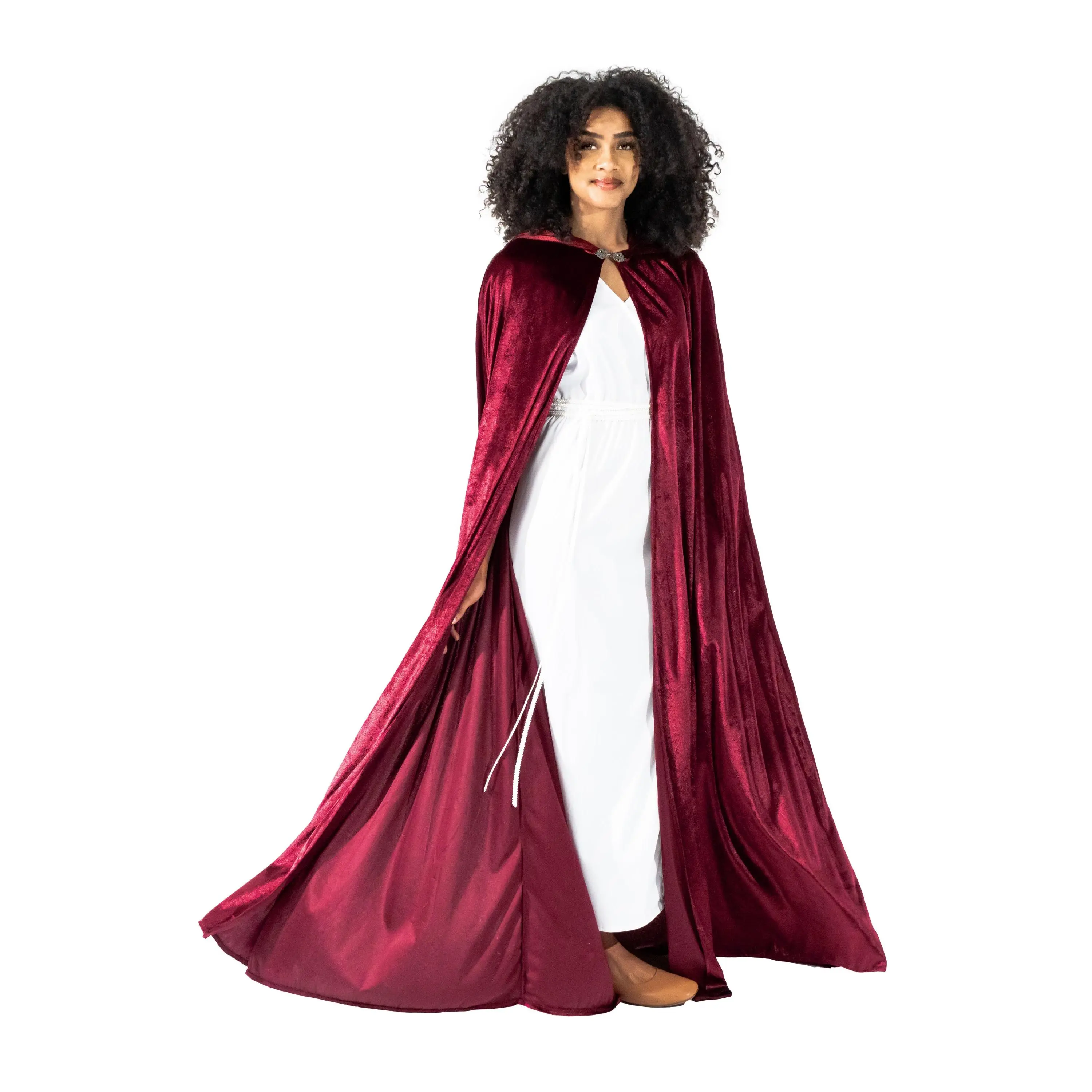 Adult Maroon Cloak