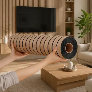 Summervibes Premium Thick 3D Wood Texture Peel and Stick Wallpaper - Removable Waterproof Vinyl Wall Covering, Washable & Moisture-Resistant, 1 Roll, Ideal for DIY Home Décor in Kitchens, Living Rooms, Bathrooms, Hallways & Dorm Rooms, 15.7 x 118.1 Inch