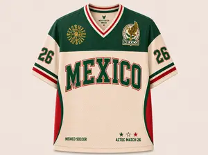 Mexico Soccer Jersey, Retro Team Mexico Shirt, Retro Mexico Team Shirt, Mexico Match Football Fan