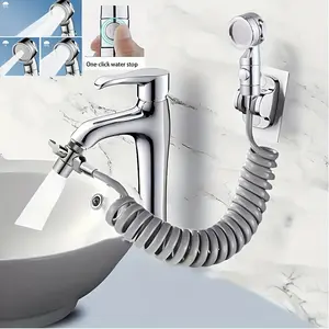 Adjustable Faucet Extension Set, 3-Position Water Tap Accessories for Bathroom Kitchen Sink Use, Durable & Easy Installation