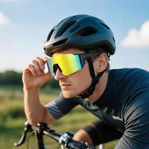 7-Pack Unisex Outdoor Sports Sunglasses  | European-American Oversized Slim Windproof UV Protection | Cycling/Fishing/Travel Essential