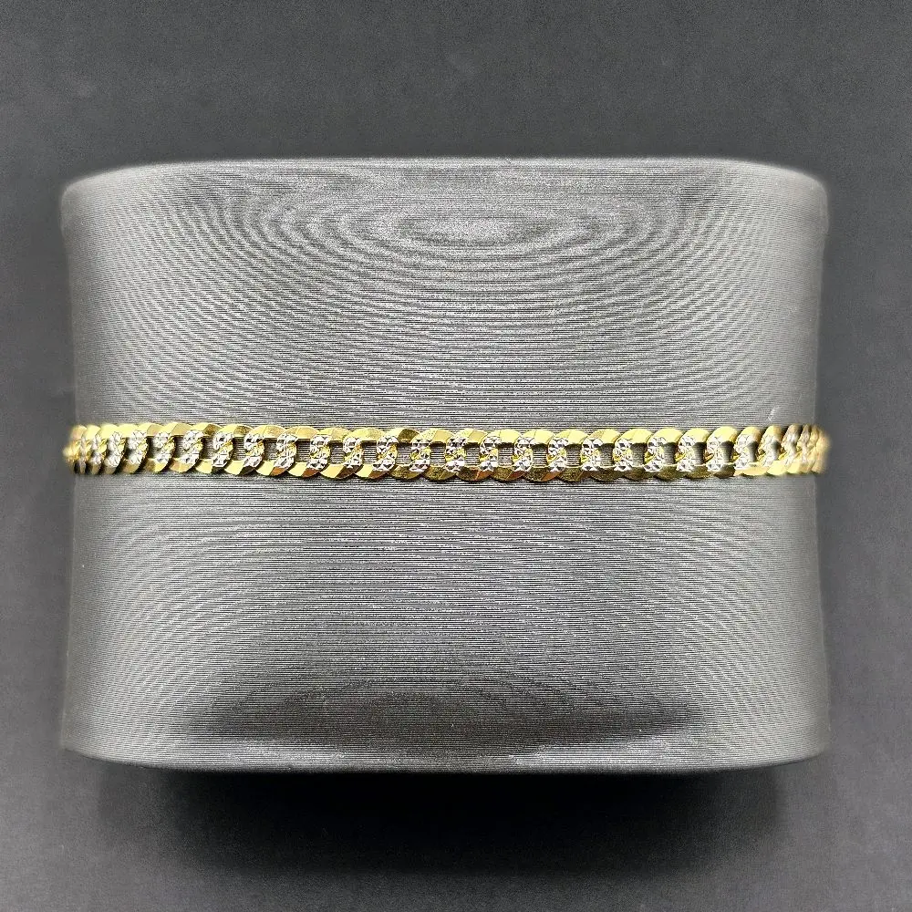 Gold 14k Bracelet 7.0" 4.0 mm for Everyday Wear - Elegant and Durable Jewelry