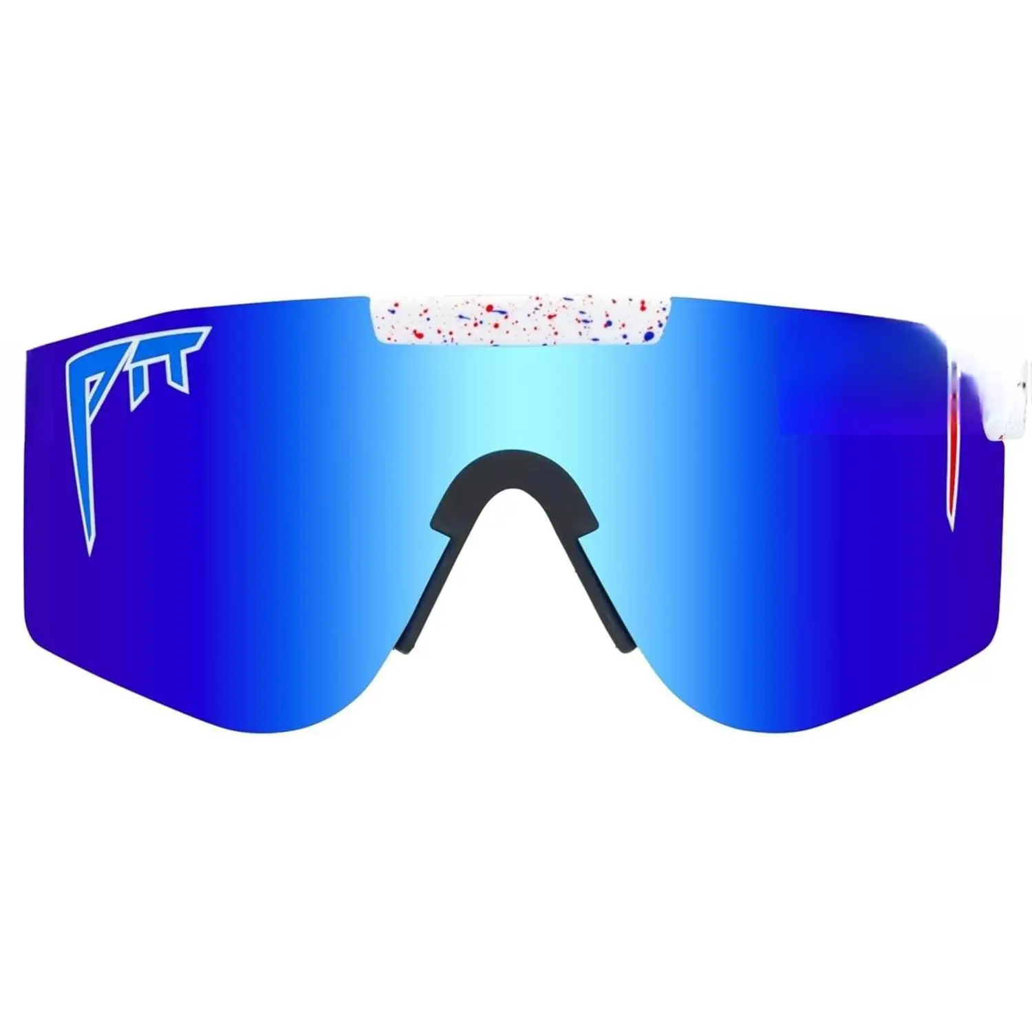 Pit Viper The Original Sunglasses Wide Fit - Merika Wide Model with Polarized TAC Lenses, 100% UVA/UVB Protection, Adjustable Turbocompensation Technology