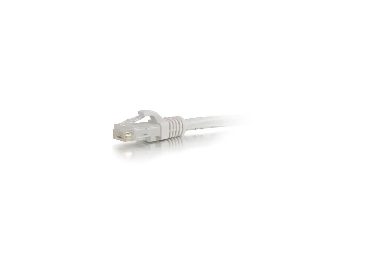 C2G 50769 10 ft. Cat6a Snagless Unshielded (UTP) Ethernet Network Patch Cable - White