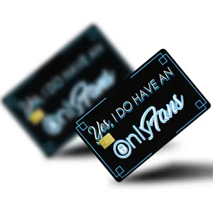 Credit Card Sticker Cover - Simple Design with "Yes, I Do Have An OnlyFans" Text and Card Icon