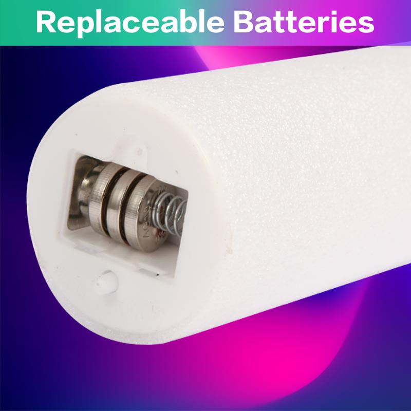 50-Pack LED Glow Sticks - Multi-Color  Sticks with 3 Dynamic Modes | Battery Operated Party Supplies for Festivals, Raves, Weddings & Holidays | Perfect Party Favors, Decor + Gifts for BF/GF & Festive Celebrations Chrimas favors