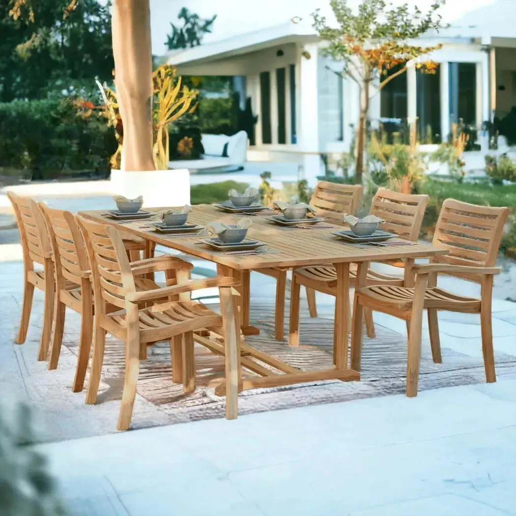 Birmingham 7-PC Outdoor Extendable Table Set & Chairs