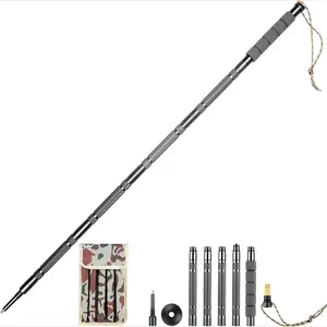 Outdoor supplies,Multi-functional trekking poles Detachable lightweight design Suitable for hiking poles, outdoor survival For men and women