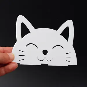 1 pc Cat Shaped Napkin Holder, Desktop Tissue Organizer for Living Room, Bedroom, Study Room & Bar Counter, Perfect Halloween Christmas Gift for Cat Lovers