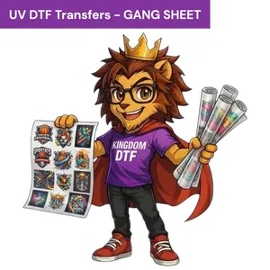 Custom UV DTF Transfers Gang Sheet (Print Your Designs) - TikTok
