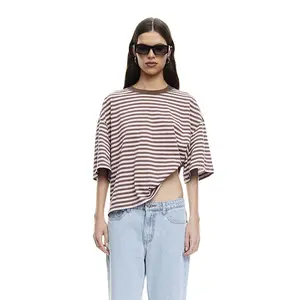 LIONESS Women's Bloom Striped Short Sleeve T-Shirt