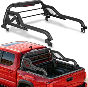 MONOKING Truck Roll Bar Full Size with Brake Light, Sport Chase Bar for Dakota, Canyon, Ranger, Colordo, Frontier, Gladiator 2007-2026-Off-Road Overlanding Work Hauling | Truck Enthusiasts