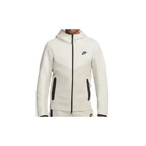 FULL-ZIP SPORTSWEAR TECH FLEECE HOODIE "Orewood Brown/Sail/Black" FB7921 104