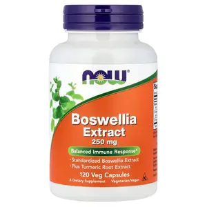 NOW Foods Boswellia Extract, 120 Veg Capsules
