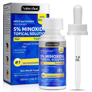 5% Minoxidil Hair Care Serum, 1 Box Hair Thickening Serum, Hair Growth Stimulator, Hair Care & Styling Product for Men & Women, Hair Products