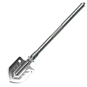 360-Degree Folding Shovel Camping Shovel — Survival Gear Multi-Functional Camping Equipment, Suitable for Summit Hiking Survival Tools