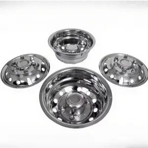 For 2014-2024 FORD Transit 350 Van 16" Dually Wheel Simulators Dual Rim Covers New