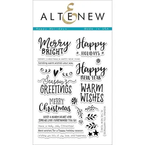 Happy Holidays Stamp Set