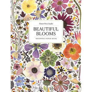 The Flower Press Studio Wrapping Paper Book by Rachel Parri, Keith Kralik [Paperback Book]