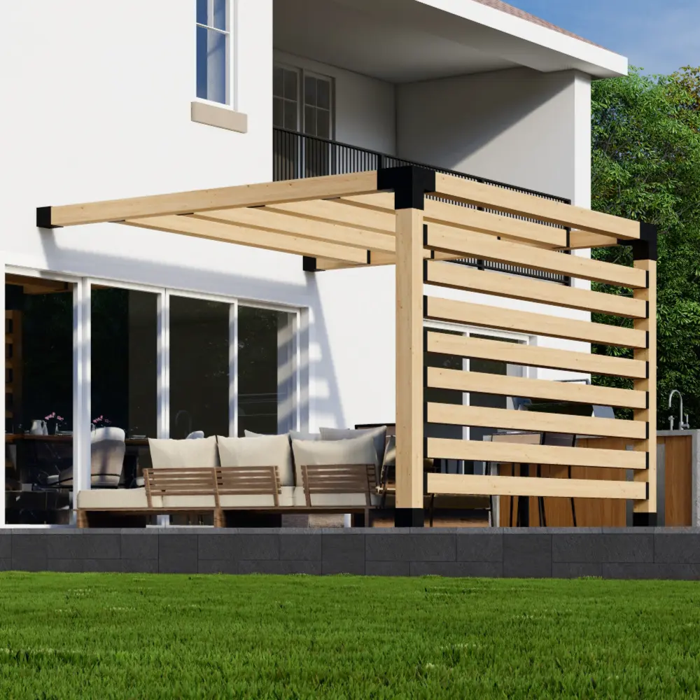 Back-Porch Pergola Kit