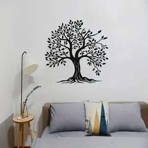 Tree Pattern Wall Art, Metal Wall Decor, Wall Hanging Decor for Home Living Room Bedroom Office, Home Decor Ideas, Ornaments