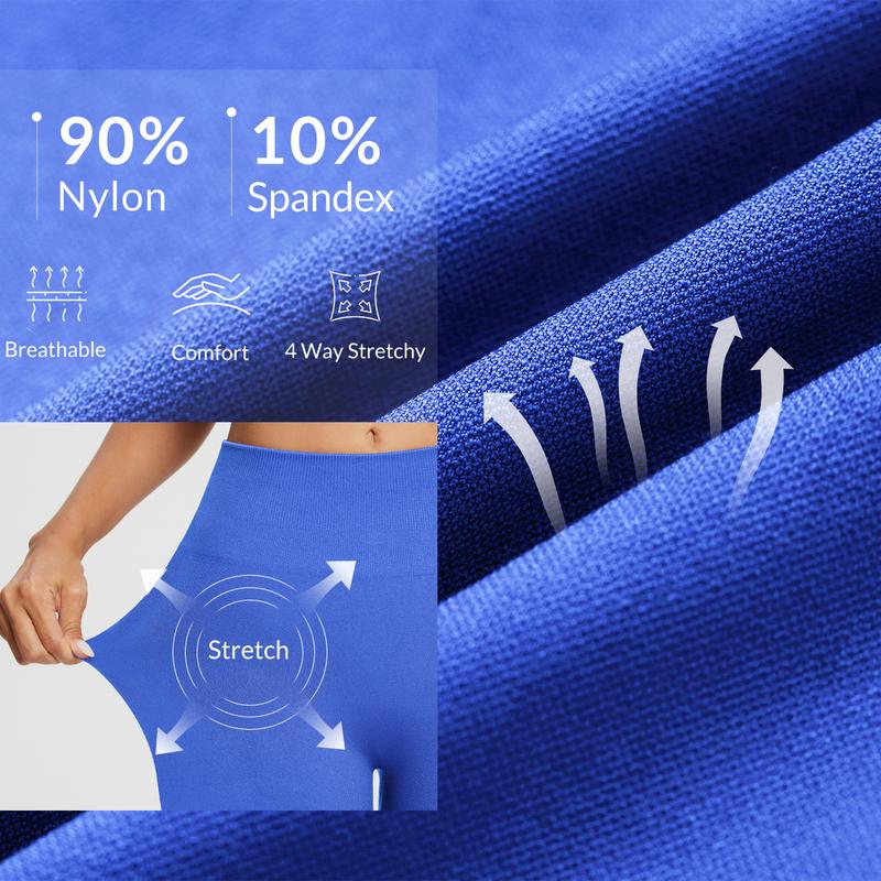 baleaf Women's Seamless Workout Gym Leggings High Waist Squat-proof Butt Lifting Leggings Tummy Control Yoga Pants Multi-Colors Tie Dye Leggings