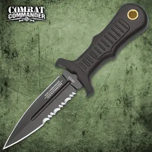 Sub Commander Black Mini Boot Knife