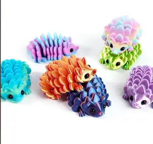 Realistic Articulated Hedgehog Fidget Toy
