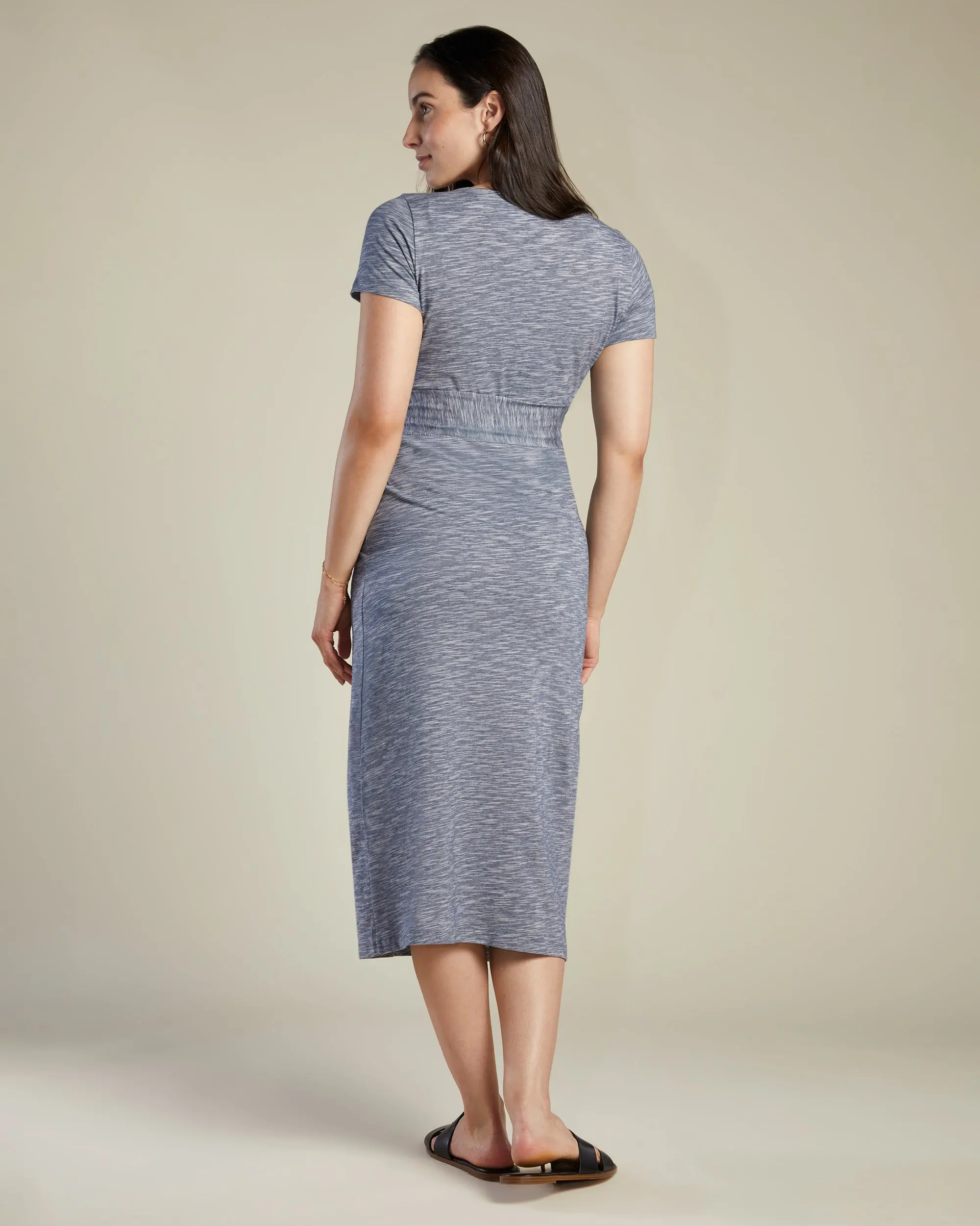 Willow Short Sleeve Wrap Maxi Dress