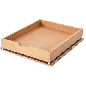 Pull Out Cabinet Drawers - Multiple Size Options, Pre-Assembled with Soft Close Slides, Solid Beechwood, Easy Installation (18"W x 21"D)