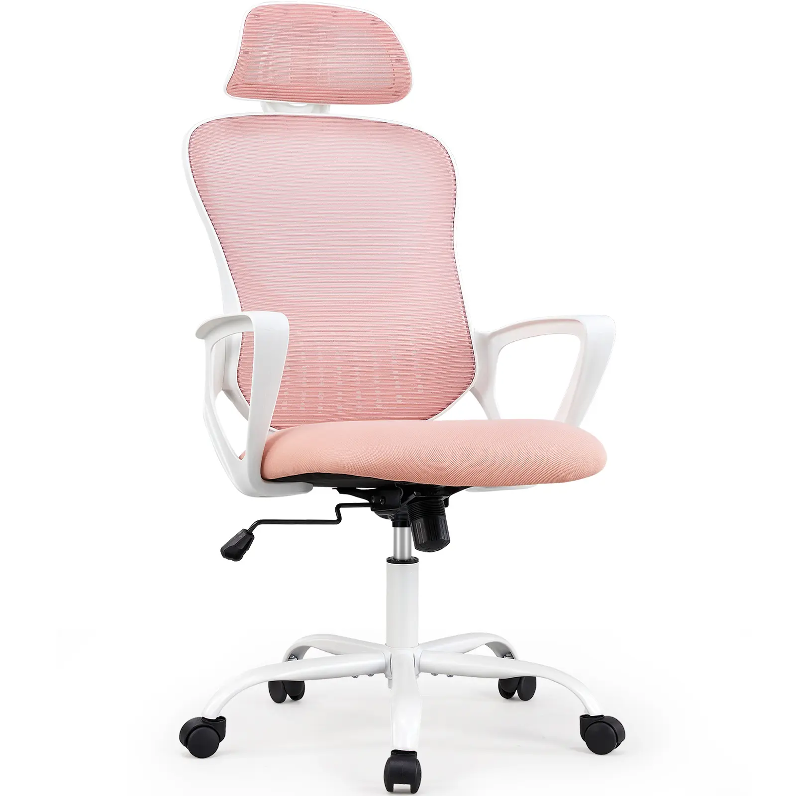 Pink - Fixed Armrests