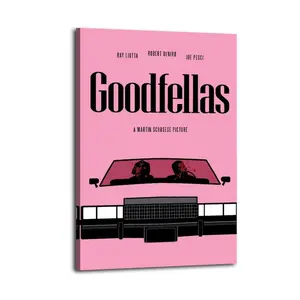 Goodfellas Great Wall Art, Canvas Poster, Cute And Vibrant Poster for Bedroom, Dorm, A Perfect Gift Idea for New Year Home Decor