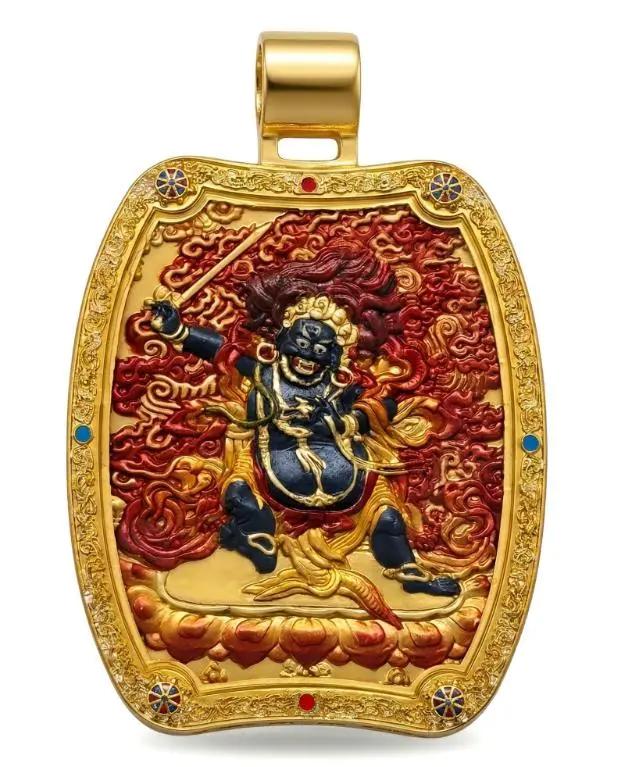 Guardian Buddha of【Fire Element】- Break Through Limits & Ignite Romance / Exquisitely Crafted Statue Inspired by Traditional Chinese Eight Guardian Deities and Zodiac Culture in Classic Thangka Style