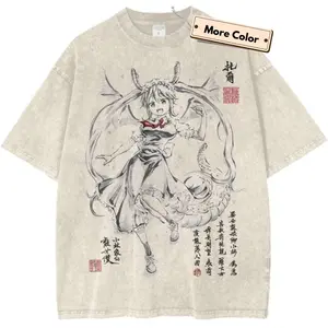 Tohru T-Shirt, Miss Kobayashi’s Dragon Maid Shirt, Anime Shirt, Vintage Tee, Graphic Tee, Casual Style, Cotton Unisex, Crew Neck