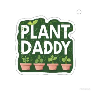 Plant Daddy, Kiss-Cut Stickers